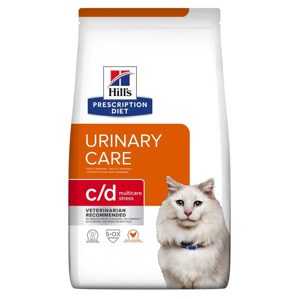 Hill's Prescription Diet C/d Multicare Stress Urinary Care Kattenvoer Met Kip 12kg