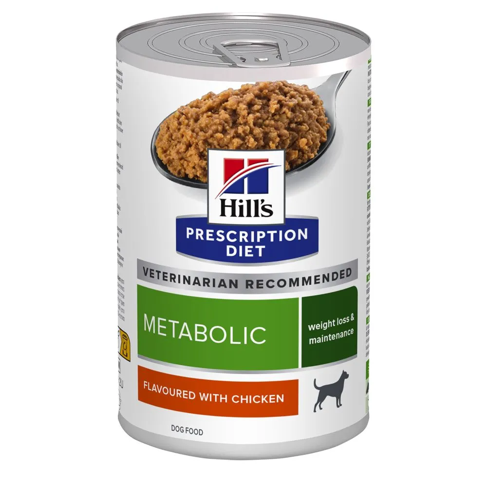Hill's Hill’s Prescription Diet Metabolic – Hondenvoer Met Kip – 12x370g