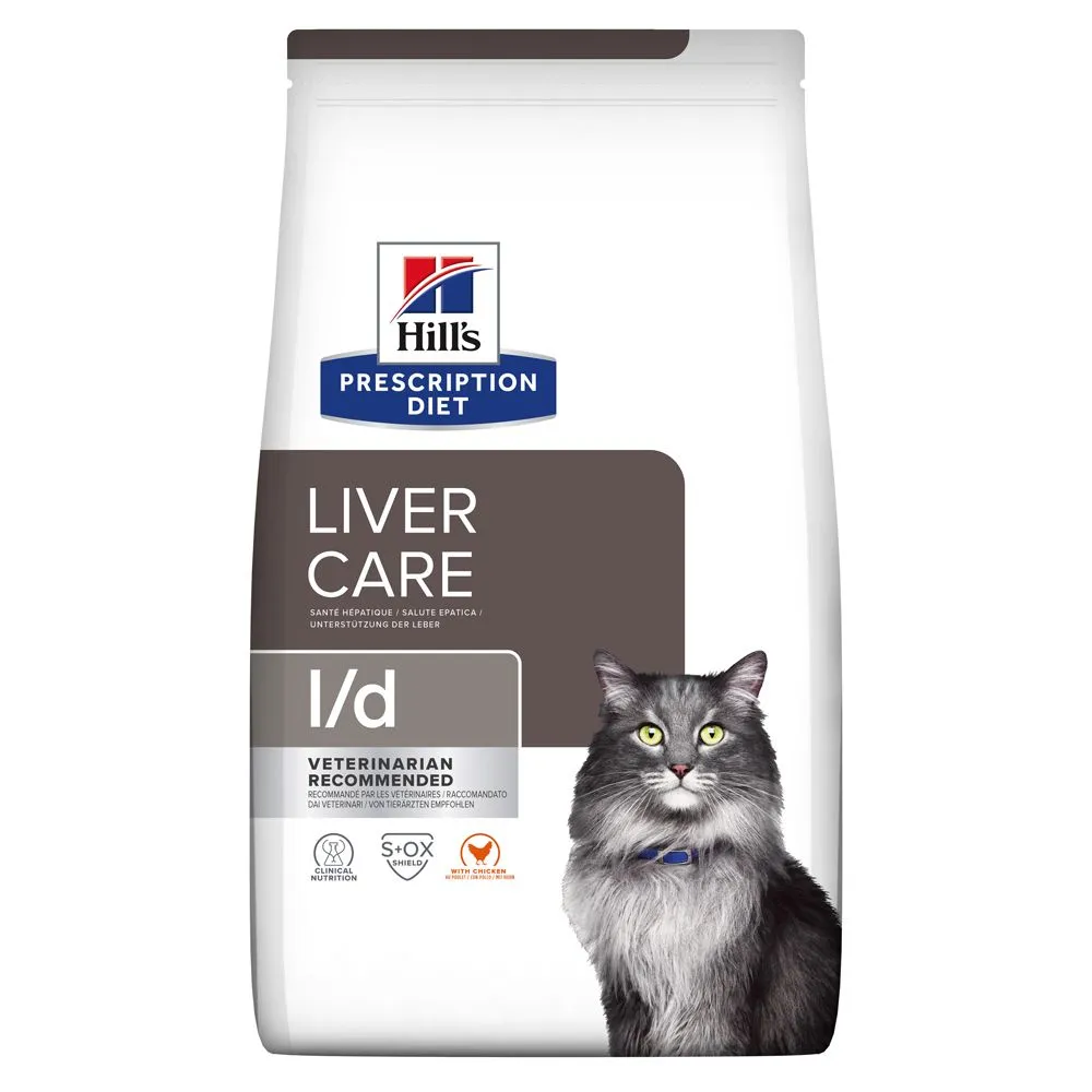Hill's Hill’s Prescription Diet L/D – Kattenvoer Met Kip – 1,5kg