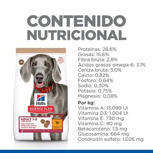 Hill's Science Plan Hond Adult Geen Graan Large Kip - Afbeelding 5