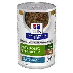 Hill's Metabolic + Mobility Tonijn & Groenten Stoofpotje Hond 12x354g