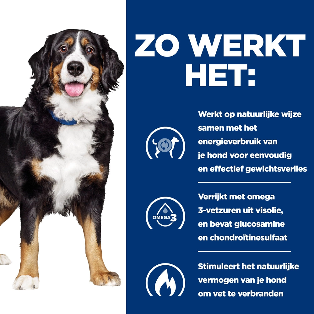 Hill's Metabolic + Mobility Tonijn & Groenten Stoofpotje Hond 12x354g - Afbeelding 3