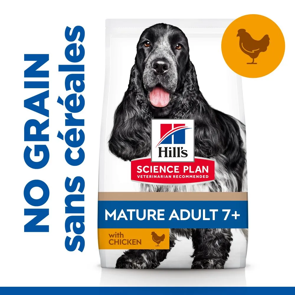 Hill's Science Plan Mature Adult No Grain - Kip - 14kg - Afbeelding 3