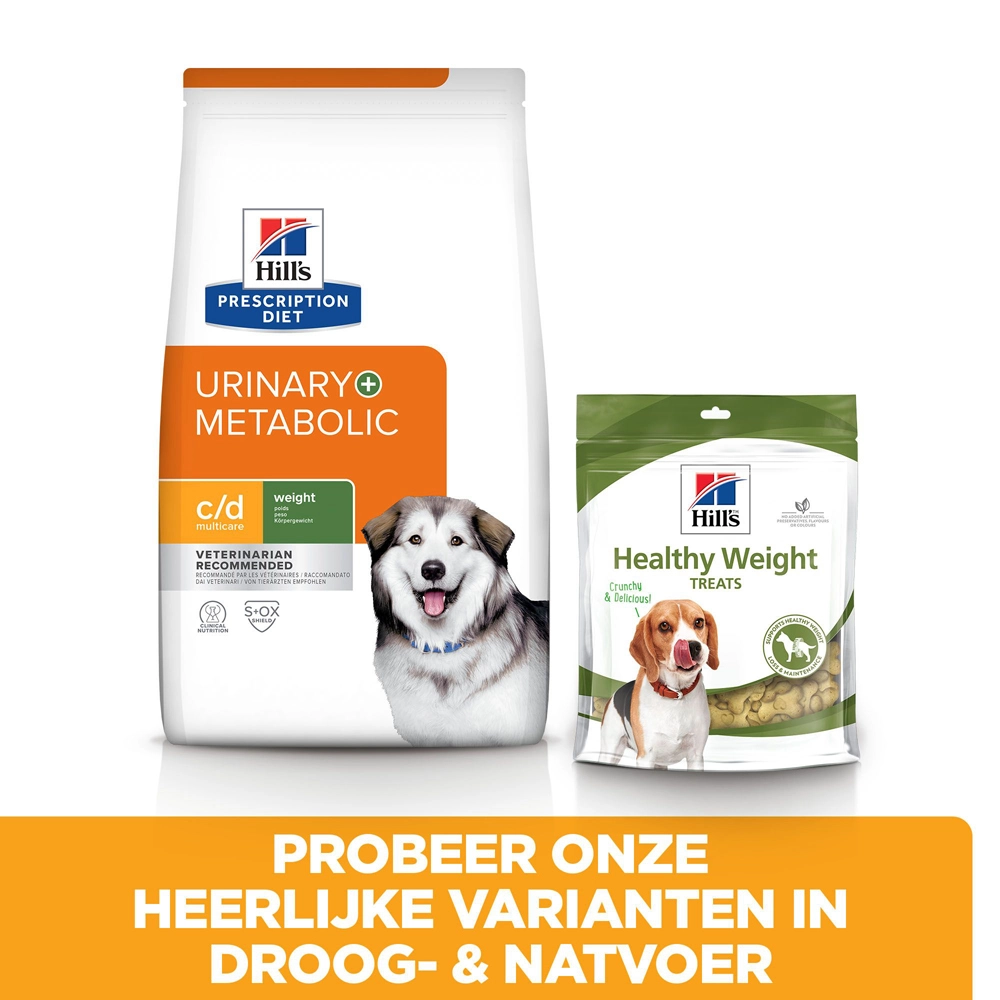 Hill's Prescription Diet C/d Multicare + Metabolic, Urinary + Weight Care Hondenvoer 12kg - Afbeelding 6