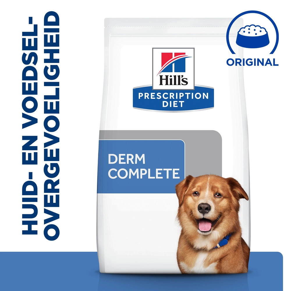 Hill's Prescription Diet Derm Complete Hondenvoer 12 Kg Zak - Afbeelding 2