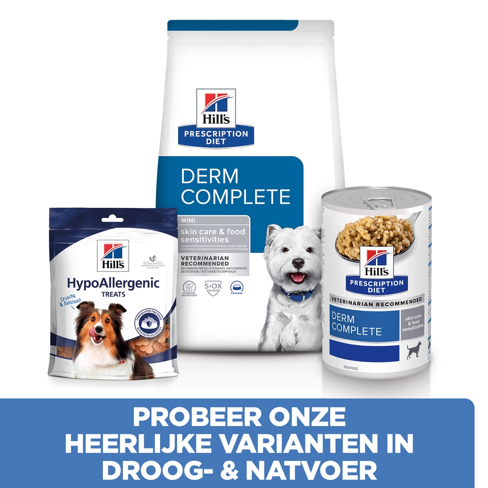 Hill's Prescription Diet Derm Complete Mini Hondenvoer 6 Kg Zak - Afbeelding 6