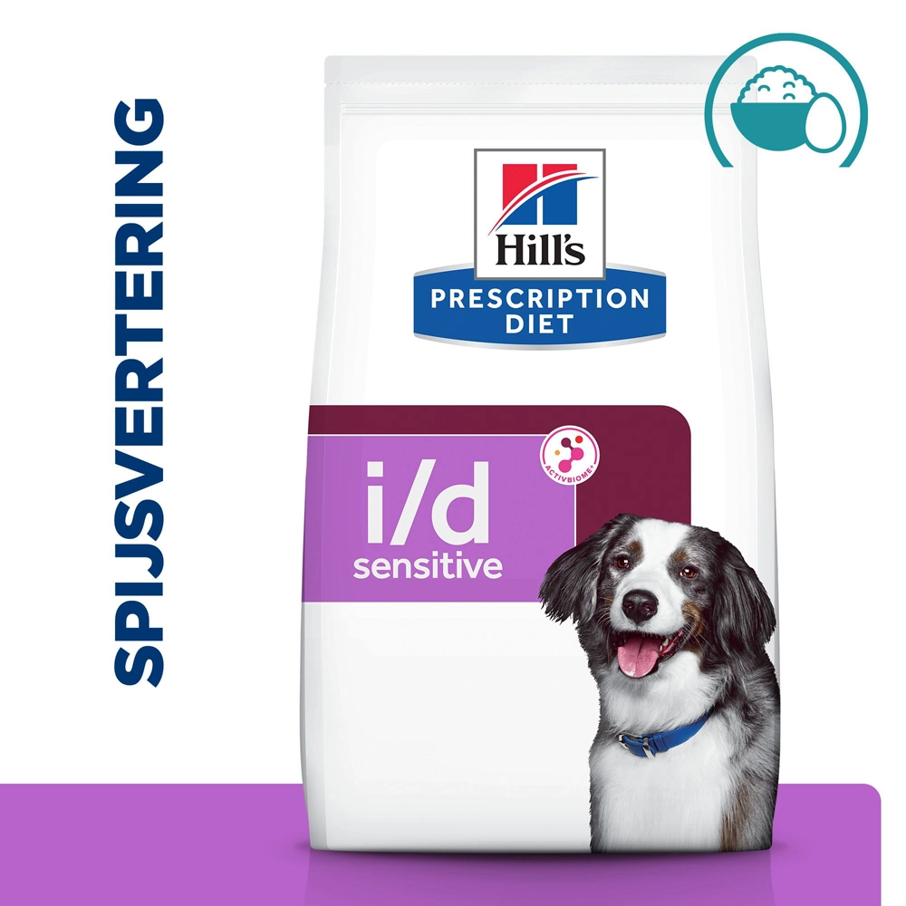 Hill's Hill’s Prescription Diet I/D Sensitive – Hondenvoer – 12kg - Afbeelding 2