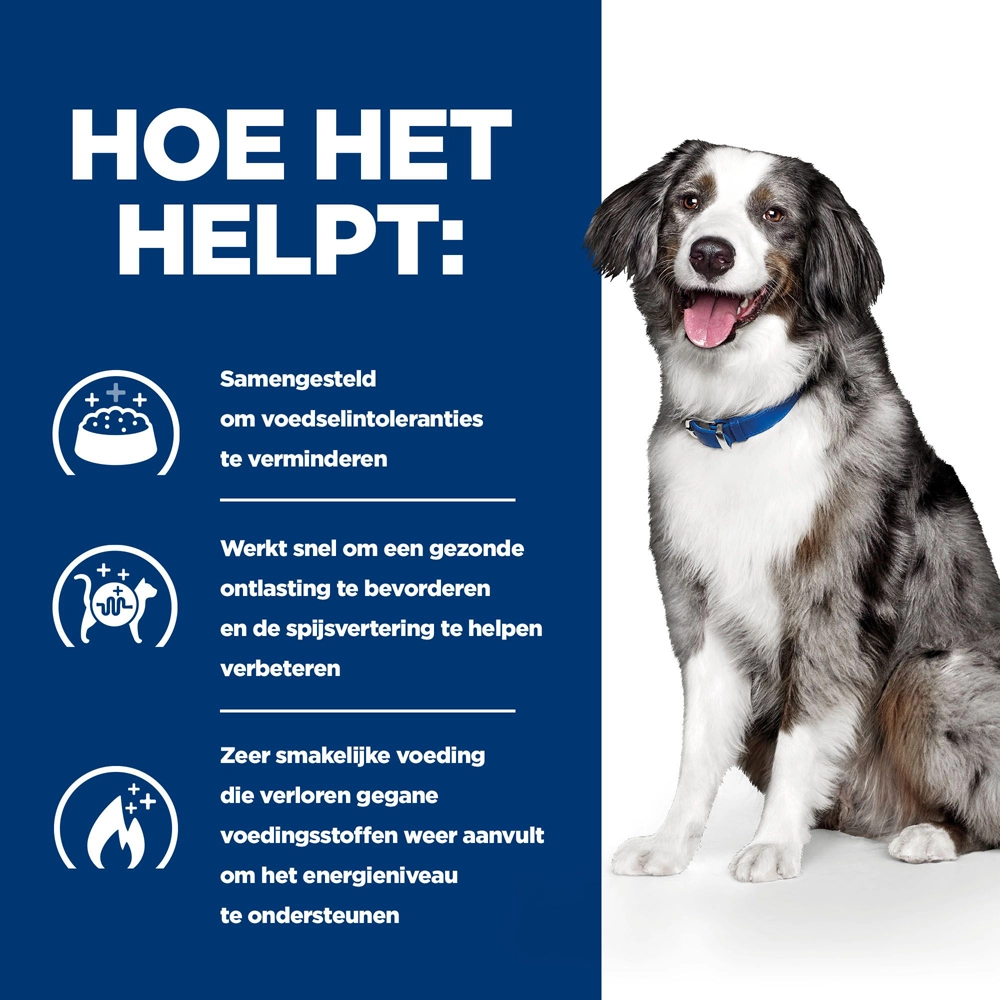 Hill's Hill’s Prescription Diet I/D Sensitive – Hondenvoer – 12kg - Afbeelding 4