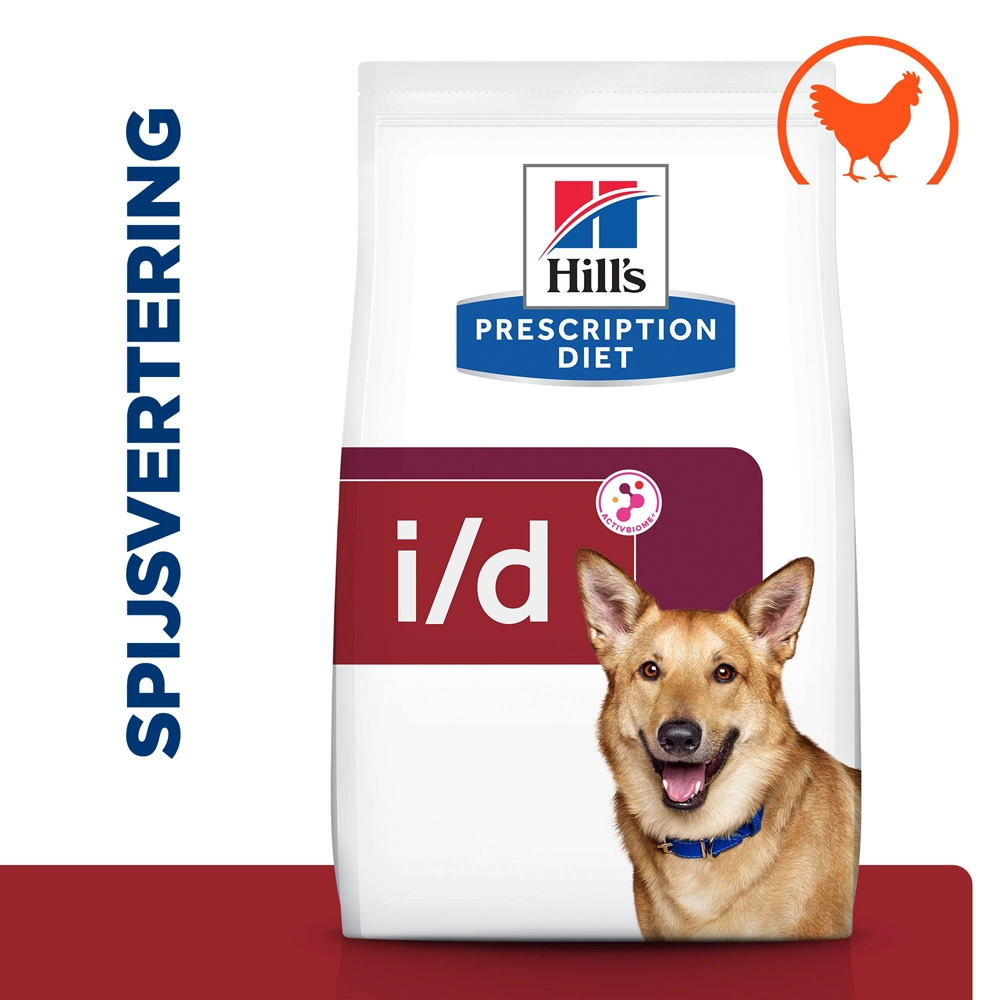 Hill's Prescription Diet I/d Digestive Care Hondenvoer Met Kip 4kg - Afbeelding 2
