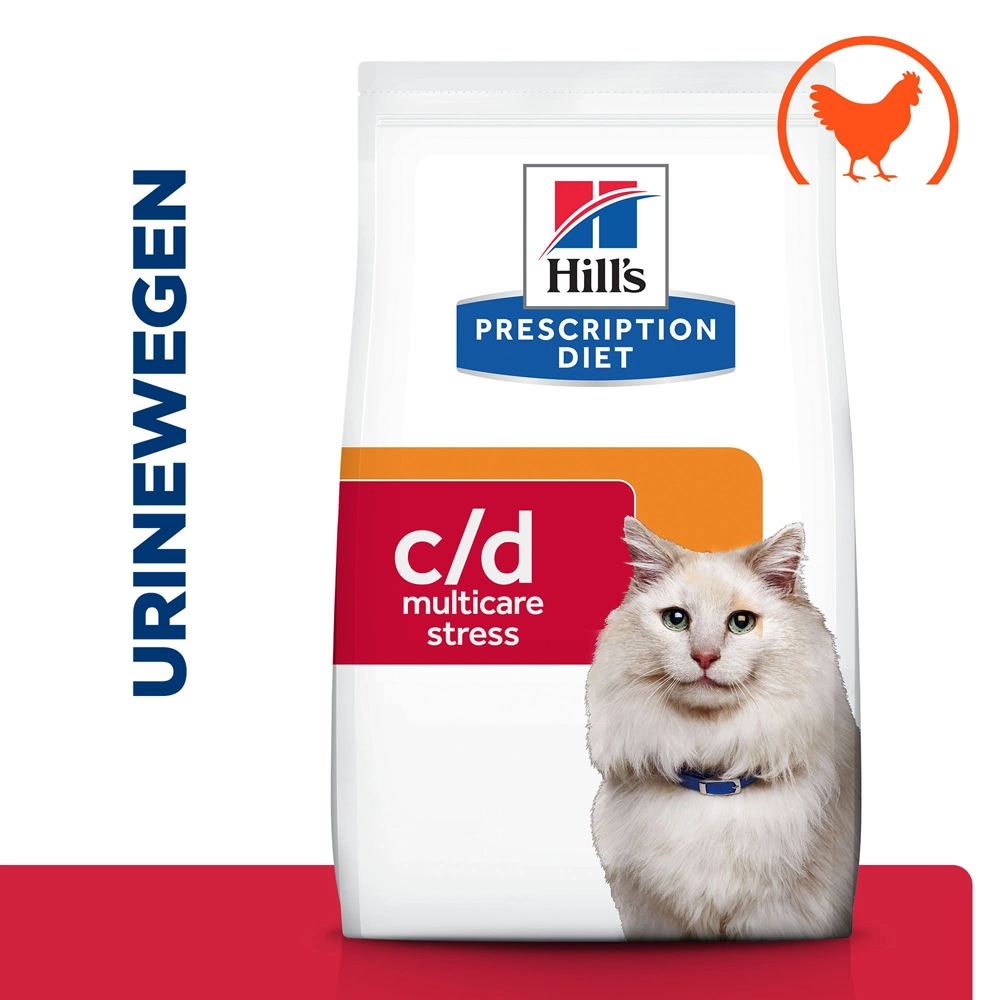 Hill's Prescription Diet C/d Multicare Stress Urinary Care Kattenvoer Met Kip 12kg - Afbeelding 2