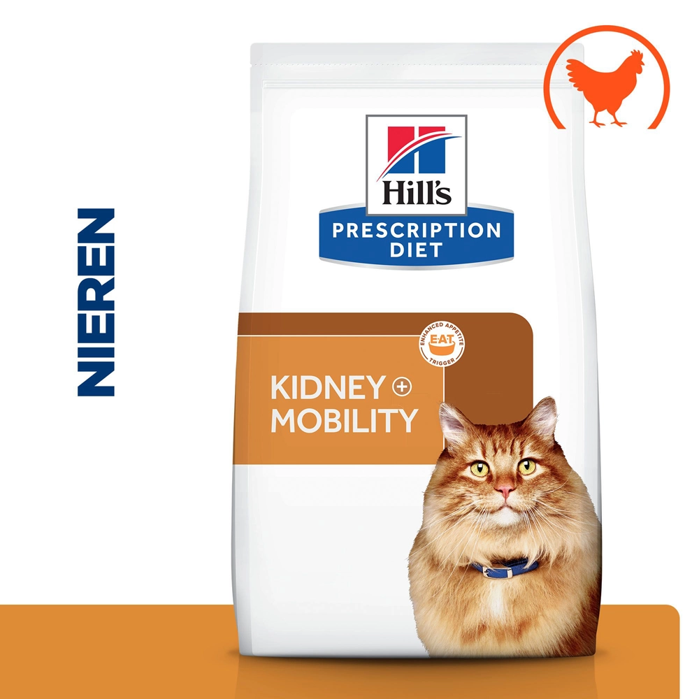 Hill's Prescription Diet K/d + Mobility Kattenvoer Met Kip 3kg - Afbeelding 2