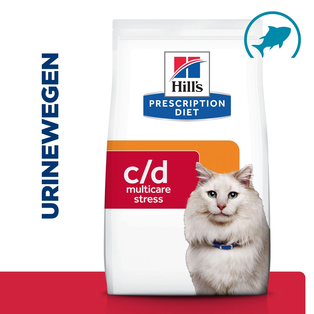 Hill's Prescription Diet C/d Multicare Stress Urinary Care Kattenvoer Met Zeevis 3kg - Afbeelding 2
