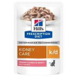 Hill's Hpd Feline K / D Salmon Pouch