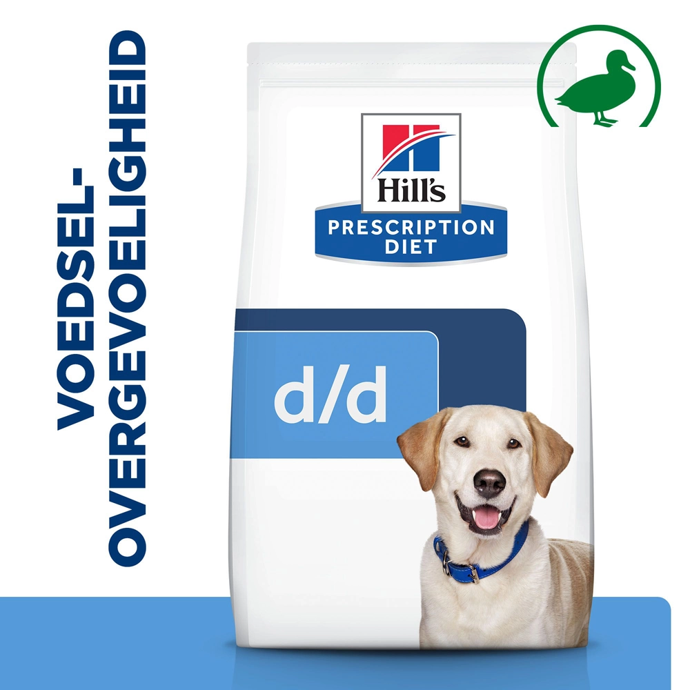 Hill's Prescription Diet D/d Food Sensitivities Hondenvoer Met Eend & Rijst 1.5kg - Afbeelding 2