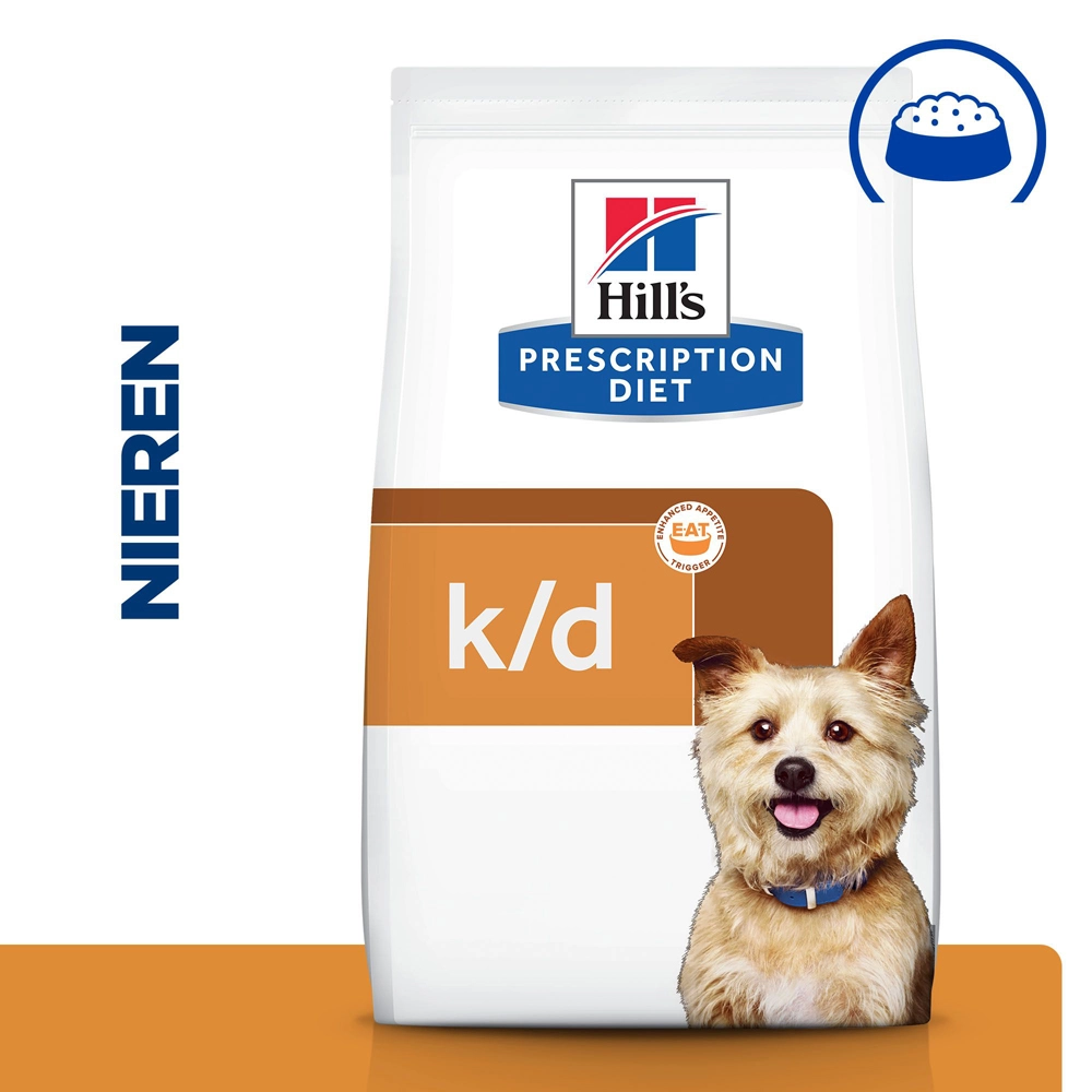 Hill's Prescription Diet K/d Kidney Care Hondenvoer Met Kip 1.5kg - Afbeelding 2