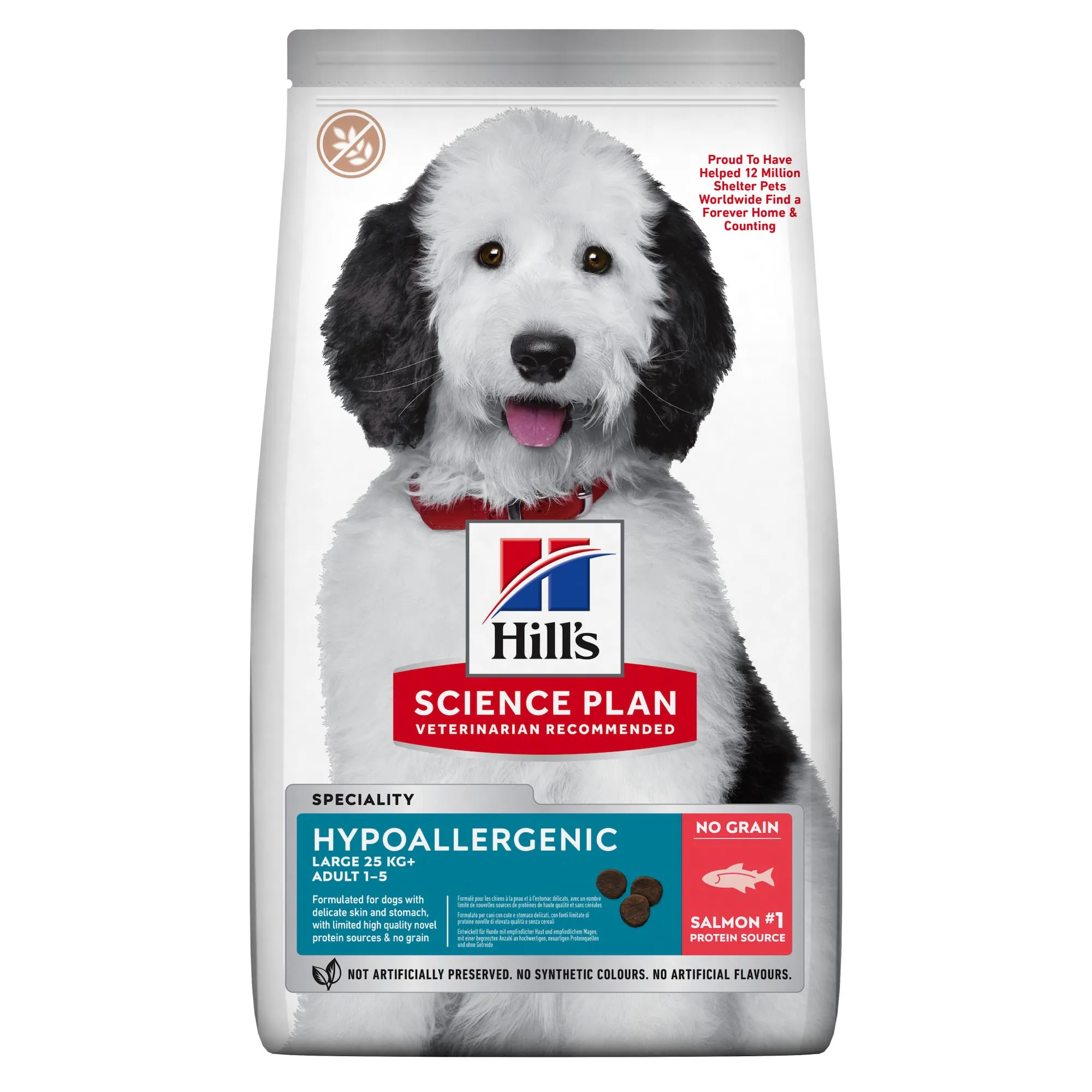 Hill's Science Plan Hypoallergenic Large Hond Met Zalm 14kg