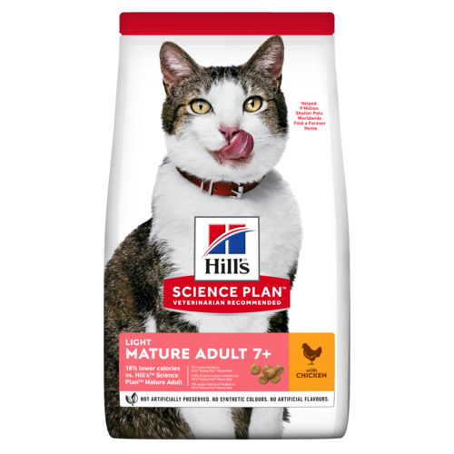 Hill's Hill’s Science Plan Feline Mature Adult Light Kip 1,5kg