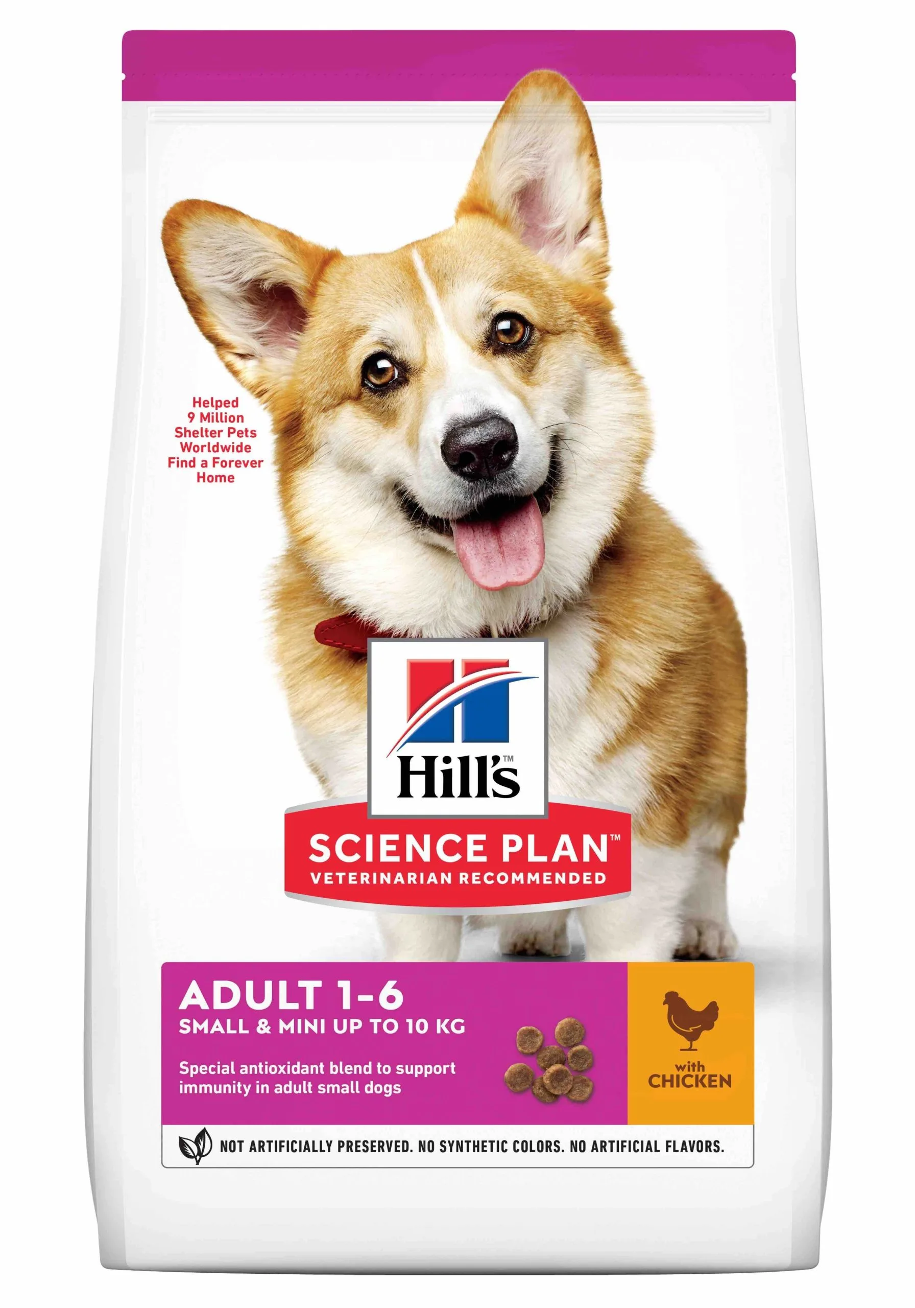Hill's Science Plan Adult Small & Mini Hondenvoer Met Kip 3kg