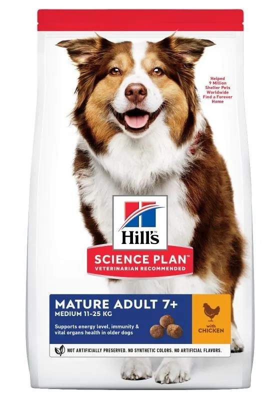 Hill's Hill’s Science Plan Mature Adult Hondenvoer Met Kip 14kg
