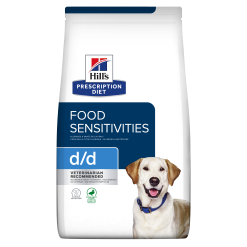 Hill's Prescription Diet D/d Food Sensitivities Hondenvoer Met Eend & Rijst 1.5kg