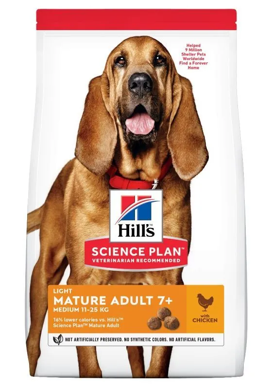 Hill's Hill’s Science Plan Mature Adult Light Kip 2,5kg