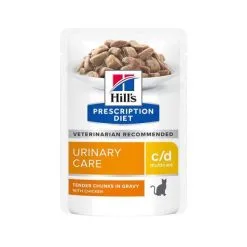 Hill's PD Feline C/d Multicare Natvoer (Chicken) - 12 X 85 Gram