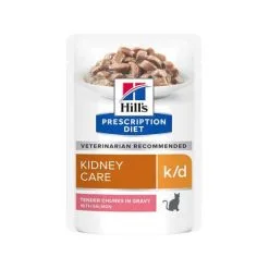 Hill's Hill`s Feline K/d Maaltijdzakjes 12 X 85 Gram ZALM