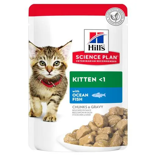 Hill's Science Plan Feline Kitten Multipack Chicken And Blue Fish